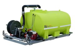 TTi - AquaPath 2400L - Skid-Mounted Water Cart with Honda GX200 & 36m Hose