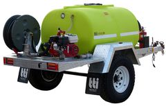 TTi - FirePatrol15 1000L - Water Cart Trailer with Honda GX200; 36m Hose Ree