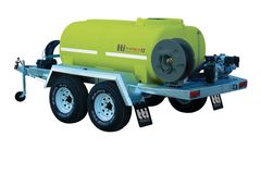 TTi - FirePatrol15 2000L - Water Cart Trailer with Honda GX200; 36m Hose Reel