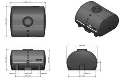 DieselCadet 600L   Free Standing Tank