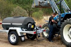 DieselPatrol 1500L   On Farm Trailer Single Axle