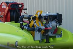 FireDefence 600L Slip on unit with Honda +amp Davey Pump