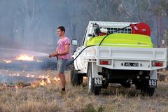 FireDefence 800L Slip on unit with Honda +amp Davey Pump