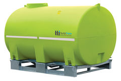 TTi - SumpTrans 10000L - Fully-Drainable Chemical Tank with Steel Frame